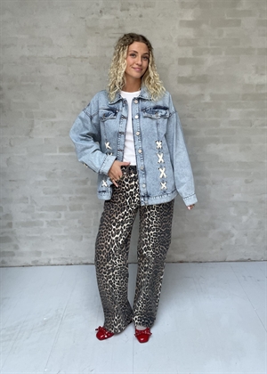 Moon washed denim jakke Denim Moon Wash Stella Nova 